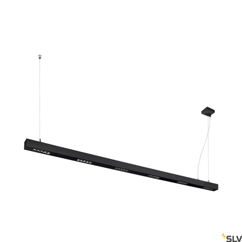 Q-LINE PD, LED Indoor pendant light, 2m, BAP, black, 4000K