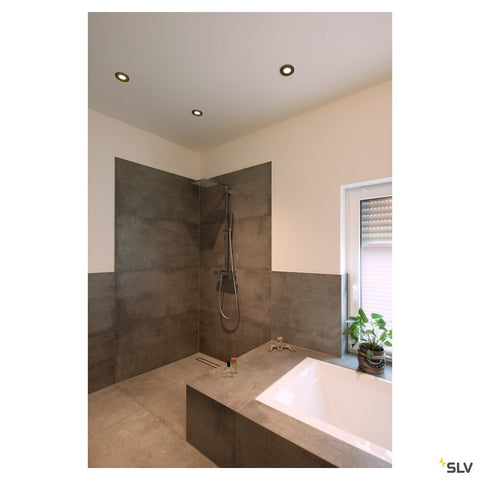 KAMUELA ECO LED,3000K,negru,dim anti-foc, IP65, 38°