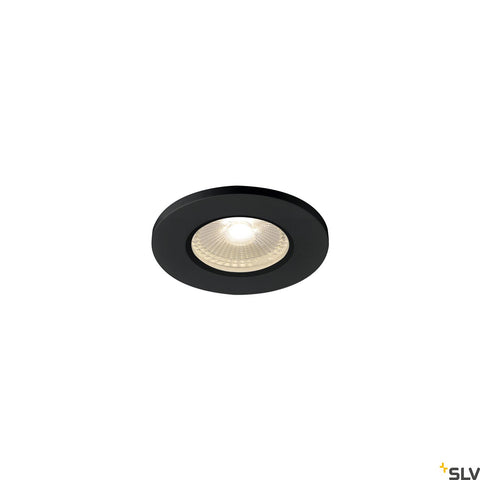 KAMUELA ECO LED,3000K,negru,dim anti-foc, IP65, 38°