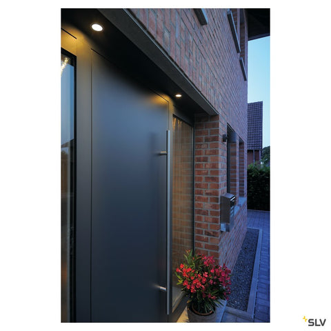 DOLIX OUT QPAR51, round, matt chrome