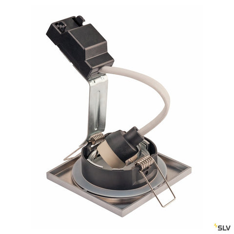DOLIX OUT GU10 SQUARE Downlight, titan, max. 35W