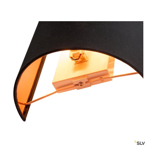 FENDA half shade, black/copper