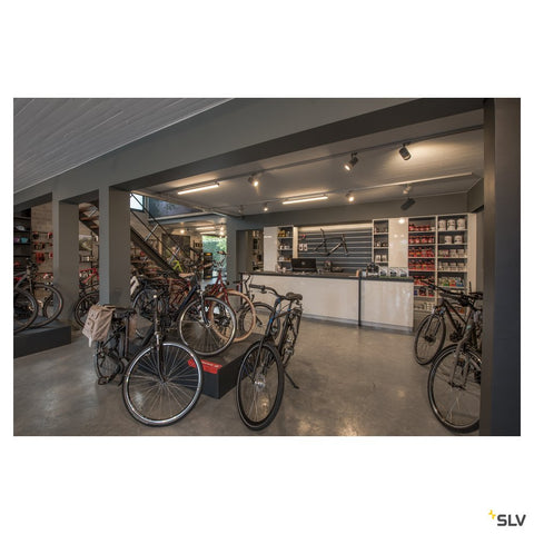 SIGHT, for SLV SIGHT  3-phase tracks, LED 3000K, silver-grey