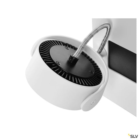 TEC KALU CW, LED Indoor  double, white/black 60° 3000K