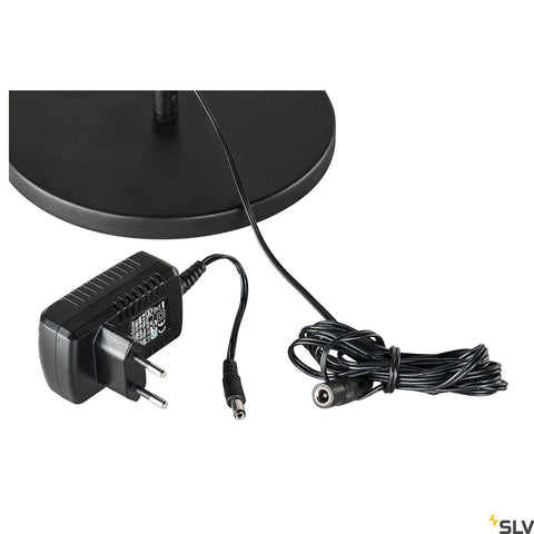 KARPO TL, LED Indoor table lamp, black, 3000K