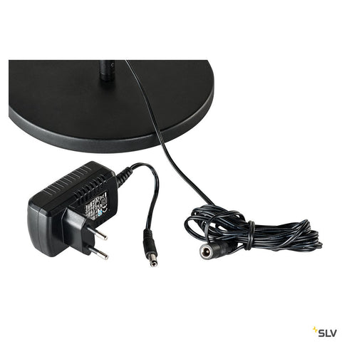 KARPO TL, LED Indoor table lamp, black, 3000K