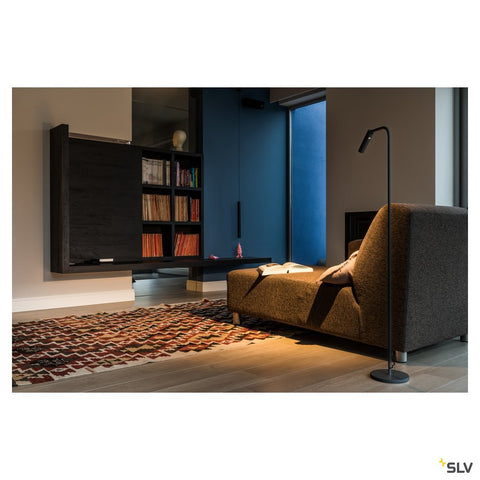 KARPO TL, LED Indoor floor stand, black, 3000K