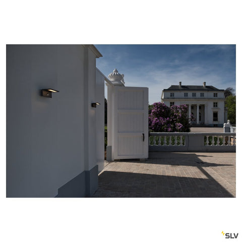 LED SENSOR WL, LED Outdoor wall light, IP44,anthracite,3000K