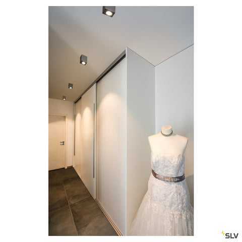 TRILEDO Single,  QPAR51, brushed aluminium, max 10W