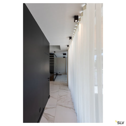 TRILEDO CL, indoor ceiling light, QPAR51, black, max 10W