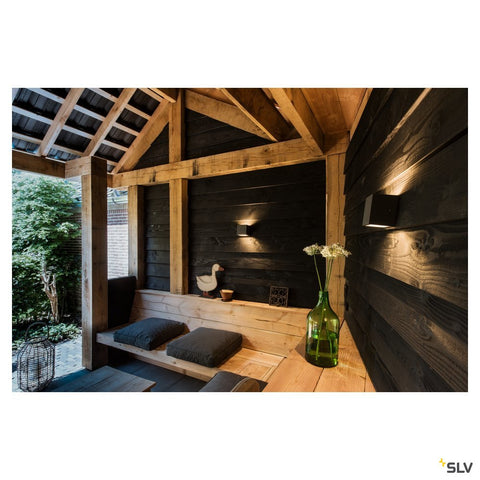 SITRA CUBE WL,  anthracite, IP44, 3000K, 10W
