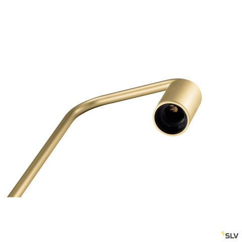 FITU FL, indoor floor stand, E27, soft gold, max. 24W