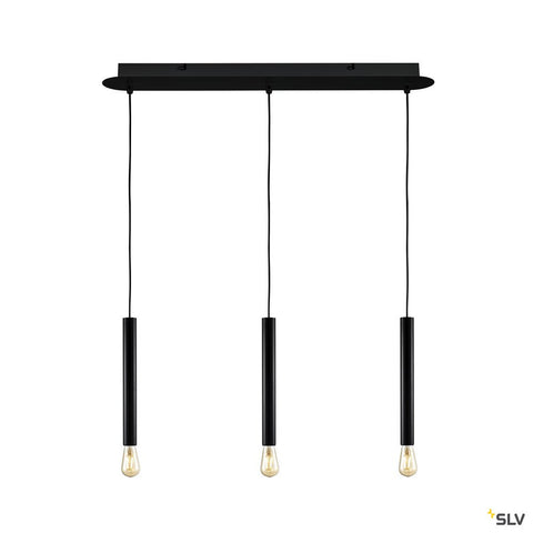 FITU PD, indoor pendant, E27, black, max. 60W