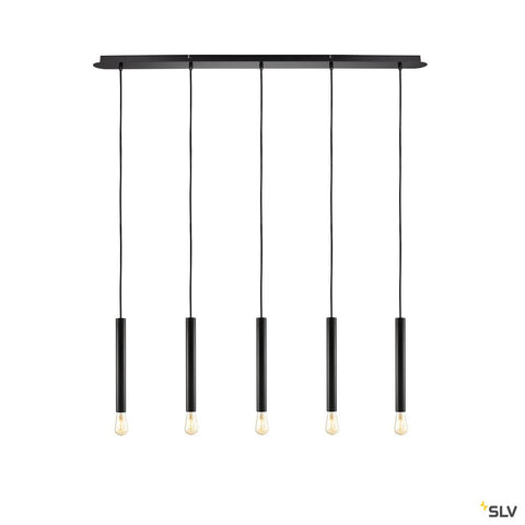 FITU PD, indoor pendant, E27, black, max. 60W