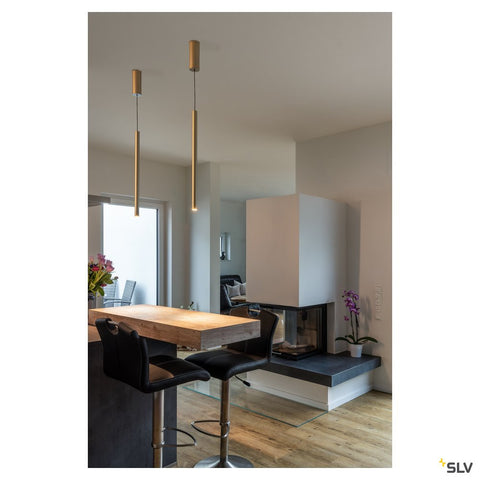 HELIA 30 PD, LED indoor pendant, soft gold, 3000K, version