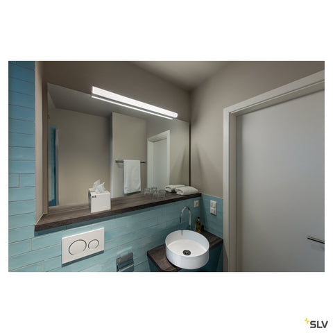 MARYLIN, LED Outdoor wall light, chrome, IP44, 3000K, 21W