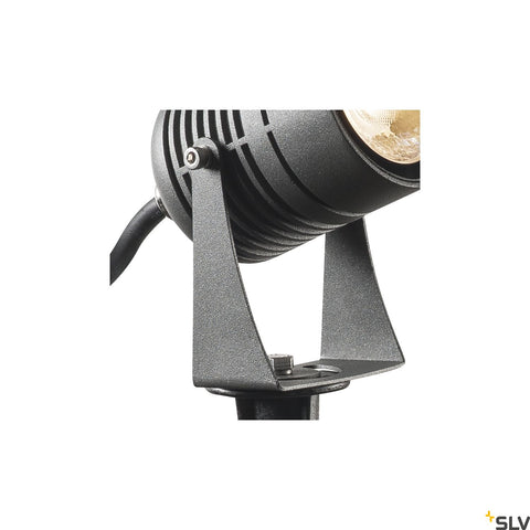 LED SPIKE, anthracite, IP55, 3000K, 40°