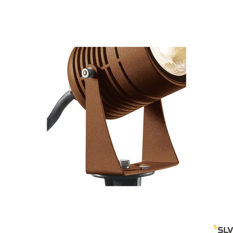 LED SPIKE, , rust coloured, IP55, 3000K, 40°