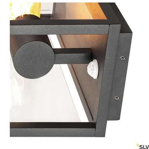 QUADRULO SENSOR WL E27, antracit, senzor inclus