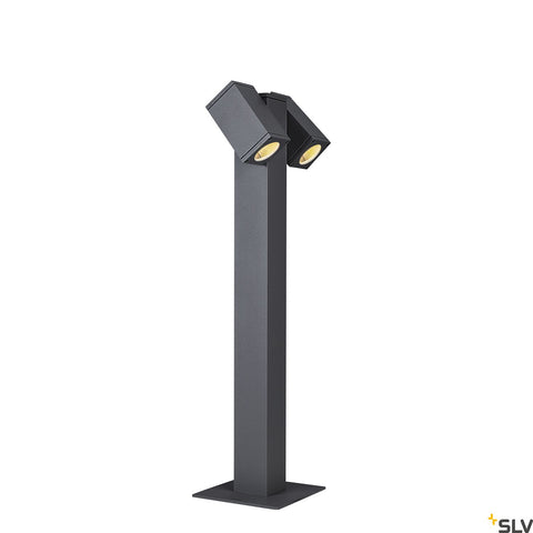 THEO  borna luminoasa, modul dublu 230V IP44 antracit