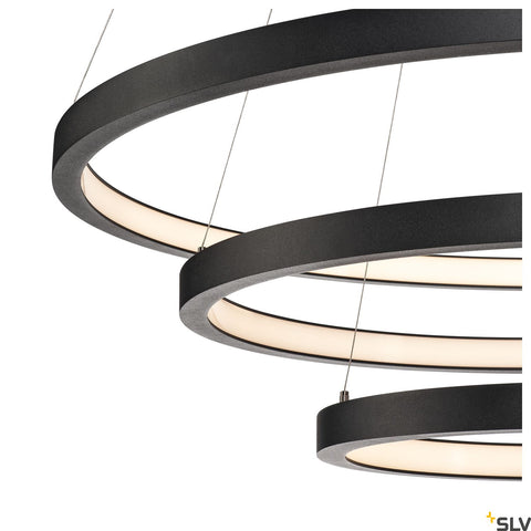 ONE TRIPLE PL 4200lm 3000/4000K 230V negru