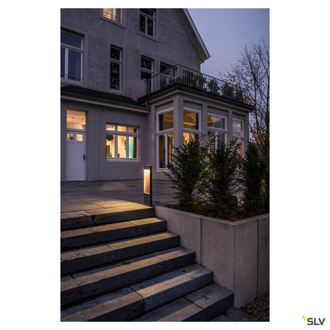 FLATT 60 400lm 3000/4000K 230V IP65 antracit/maro