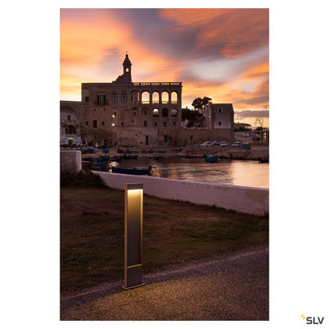 FLATT 100 400lm 3000/4000K 230V IP65 antracit