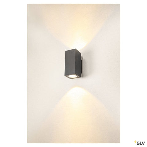 ENOLA UP/DOWN SQ M 19W 3000/4000K 230V LED IP65 antracit