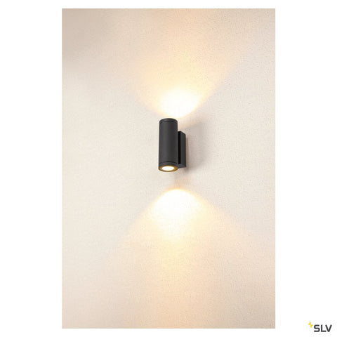 ENOLA UP/DOWN RD 7W 3000/4000K 230V LED IP65 antracit