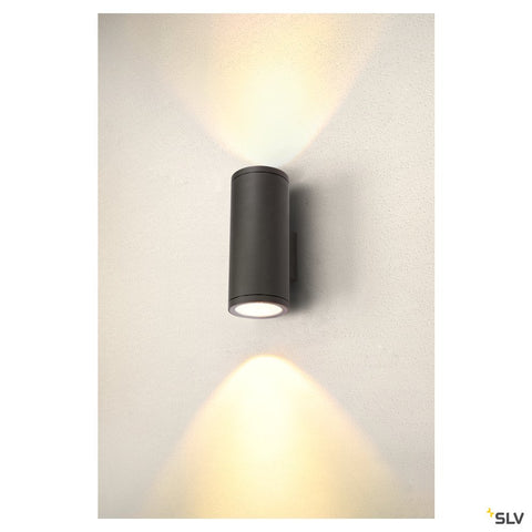 ENOLA UP/DOWN RD 53W 3000/4000K 230V LED IP65 antracit