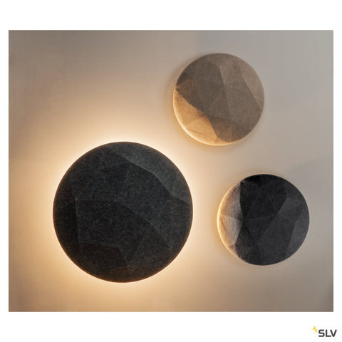 MANA Baza rotunda antracit