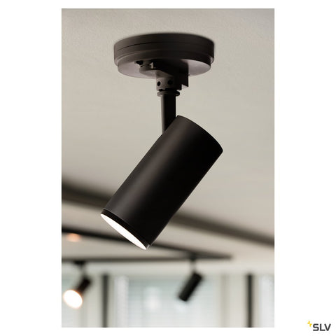 Suport tavan 3ph DALI 230V negru