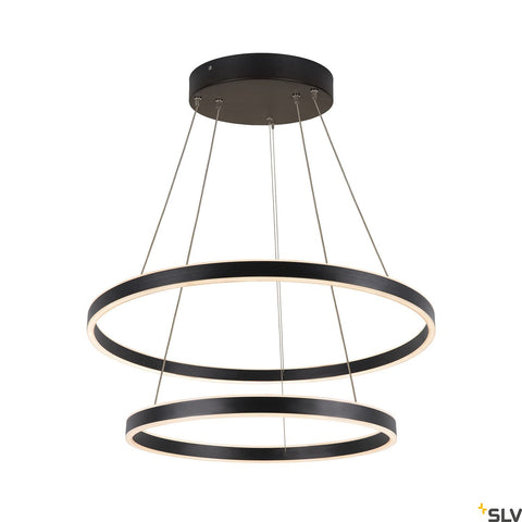 ONE DOUBLE PD 55W 3000/4000K 230V DALI negru