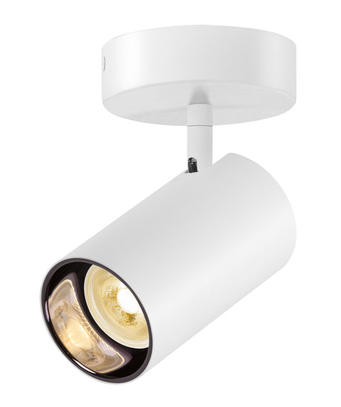 ASTO TUBE, spot cilindric, max. 1x10W, alb