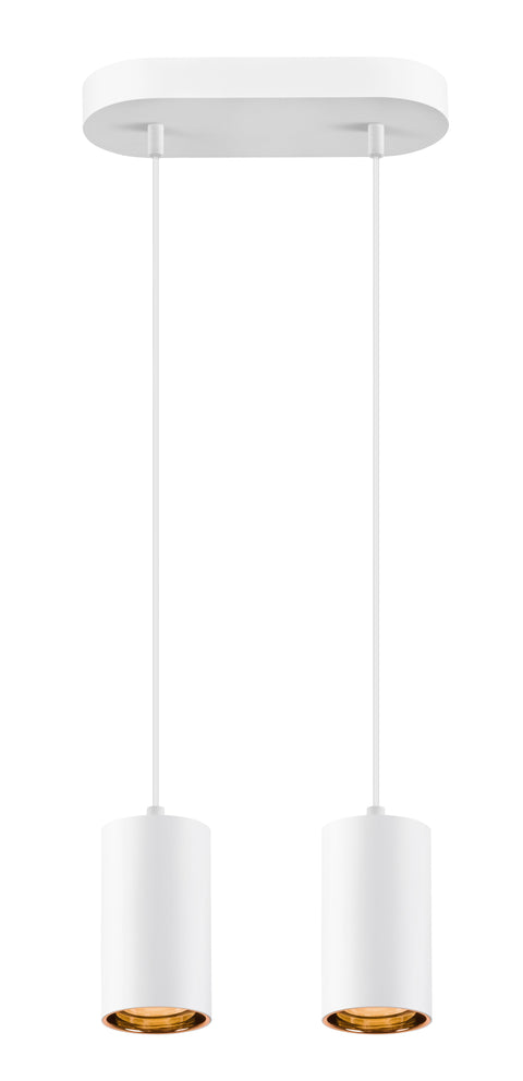 ASTO TUBE,PL, GU10, suspendat lungime 250 cm, max. 2x10W alb