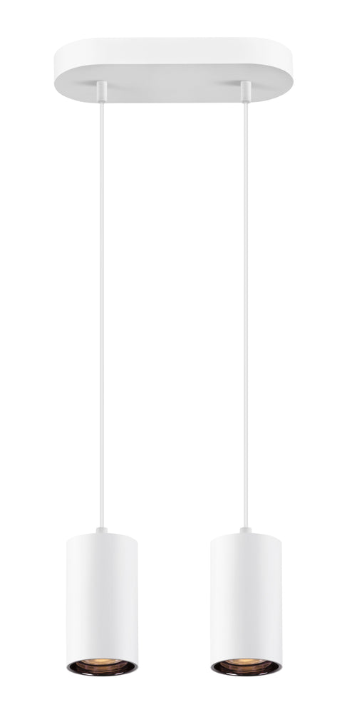 ASTO TUBE,PL, GU10, suspendat lungime 250 cm, max. 2x10W alb