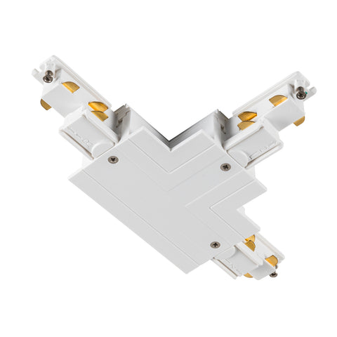 T-connector  S-TRACK 3-phase-încastrata șină ,IP20,alb