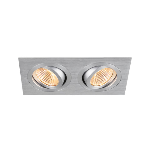 NOU TRIA155 L: 17 B: 9 H: 4 cm aluminiu cu două flăcări IP20