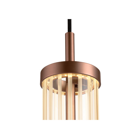 Lampă suspendată QUIMERA 2700/3000K PHASE cupru închis