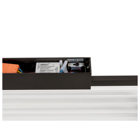 Lampă de perete QUIMERA 2700/3000K PHASE bronz închis