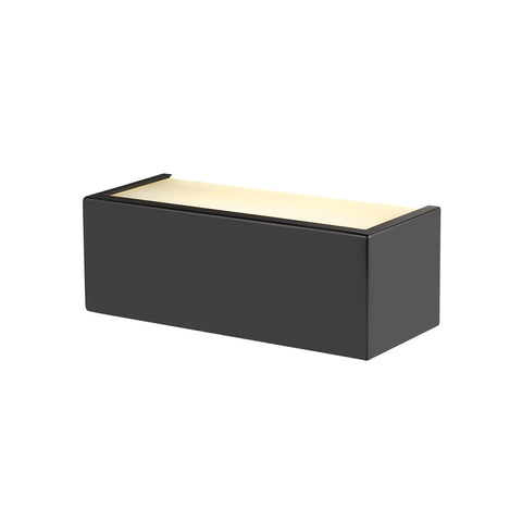Lampa de perete CHROMBO 3000K 8 W FAZA 120° negru