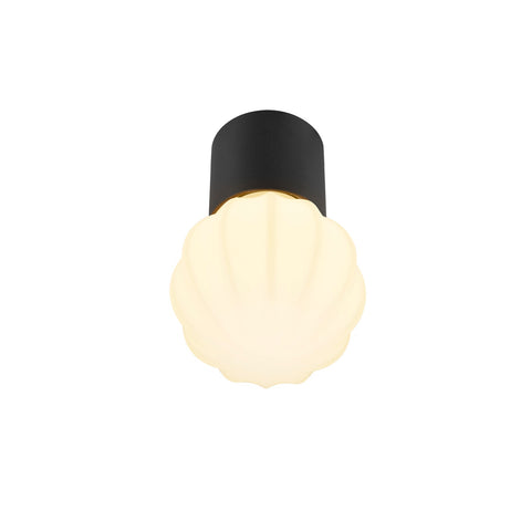Plafoniera VARYT rotundă 1x max. 6W E14 negru