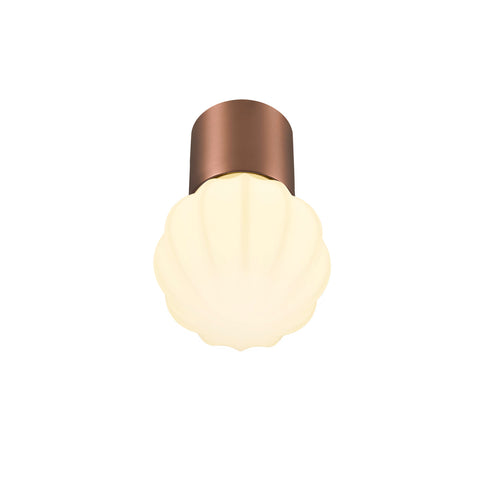 Plafoniera VARYT rotundă 1x max. 6W E14 cupru