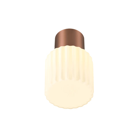 Plafoniera VARYT rotundă 1x max. 6W E14 cupru