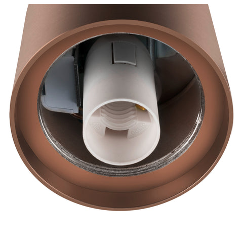 Plafoniera VARYT rotundă 1x max. 6W E14 cupru