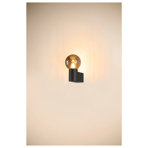 Lampă de perete VARYT rotundă 1x max. 6W E14 negru