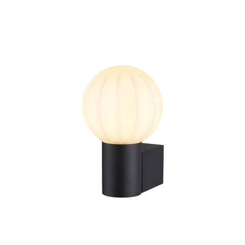 Lampă de perete VARYT rotundă 1x max. 6W E14 negru