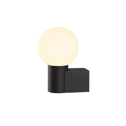 Lampă de perete VARYT rotundă 1x max. 6W E14 negru