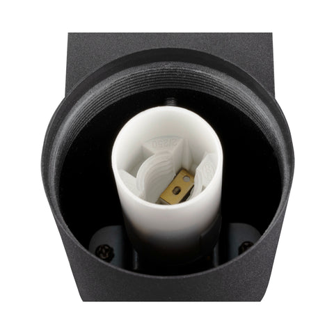 Lampă de perete VARYT rotundă 1x max. 6W E14 negru