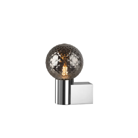 Lampă de perete VARYT rotundă 1x max. 6W E14 crom